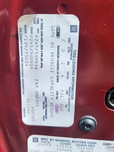 Used 1988 Chevrolet Camaro Iroc Z