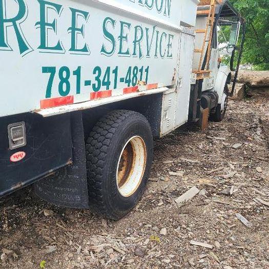 Used 2001 INTERNATIONAL DT4700 Bucket Truck with a Forestry Package