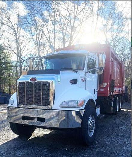 Used 2017 Peterbilt 348 Packer Garbage Truck