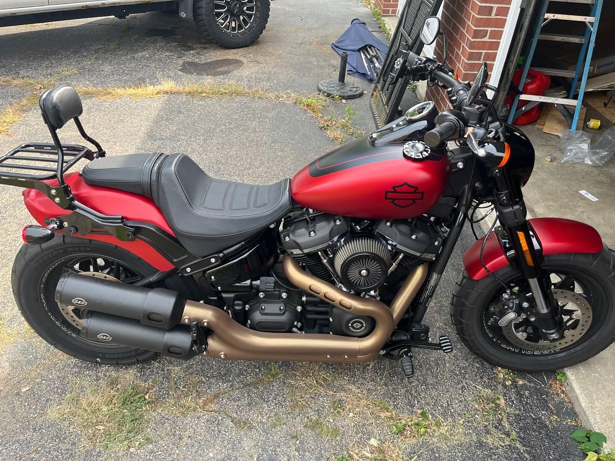 Used 2019 Harley Davidson Fatbob 114 Softail Motorcycle
