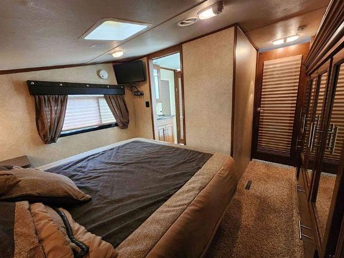 Used 2012 Forest River XLR Thunderbolt 35X14 Fifth Wheel Toy Hauler