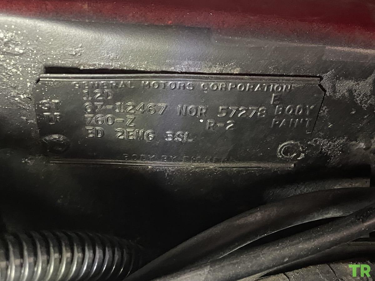 Used 1967 Chevrolet Camaro RS Convertible