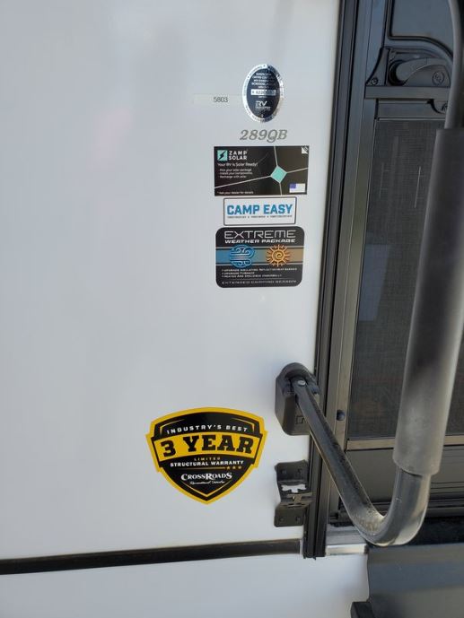 Used 2021 CrossRoads Sunset Trail 289QB