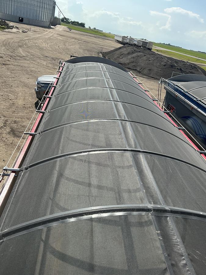 Used 2025 Germanic R30-3200 Trippler End Dump Trailer