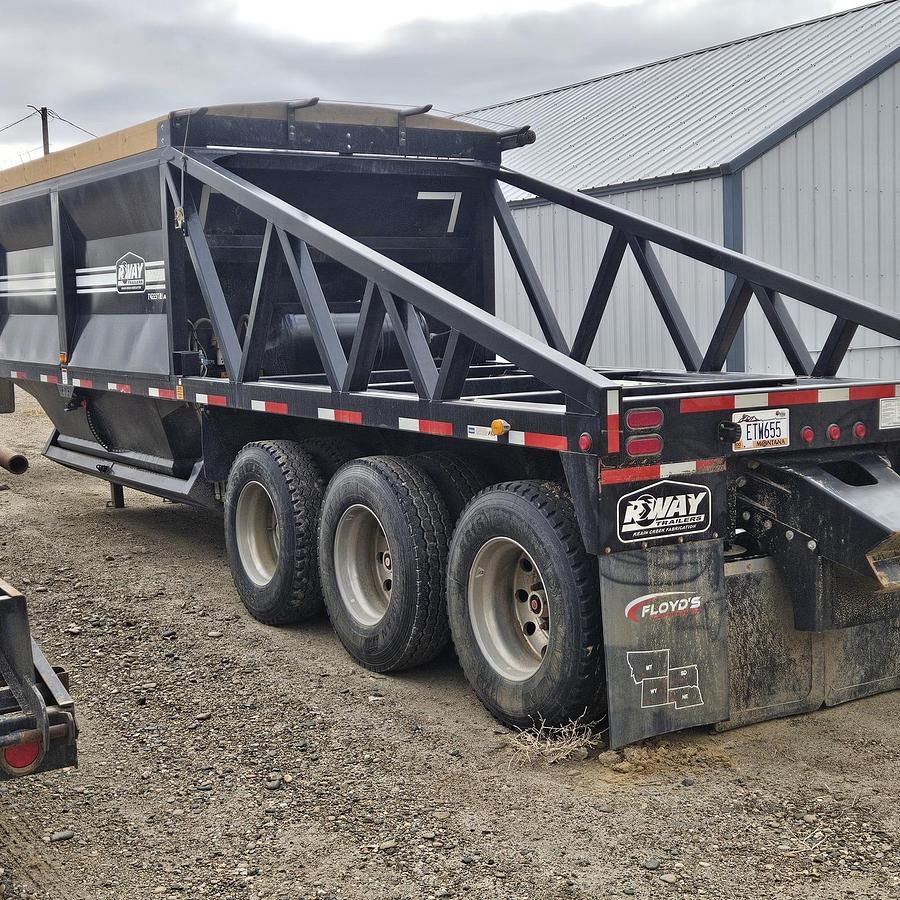 Used 2022 R-Way T4223 Tri Air-Ride Belly Dump Trailer