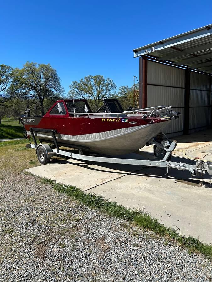 Used 1995 Breakwater 20ft Custom Aluminum Boat