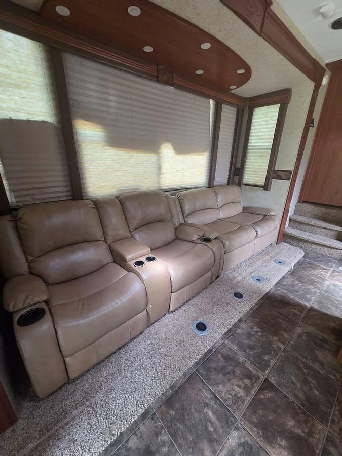 Used 2013 Heartland Cyclone Toy Hauler Fifth Wheel