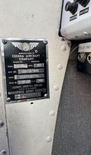 Used 1946 CESSNA 120