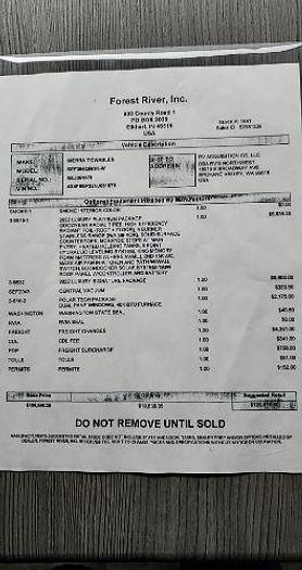 Used 2022 Forest River Sierra