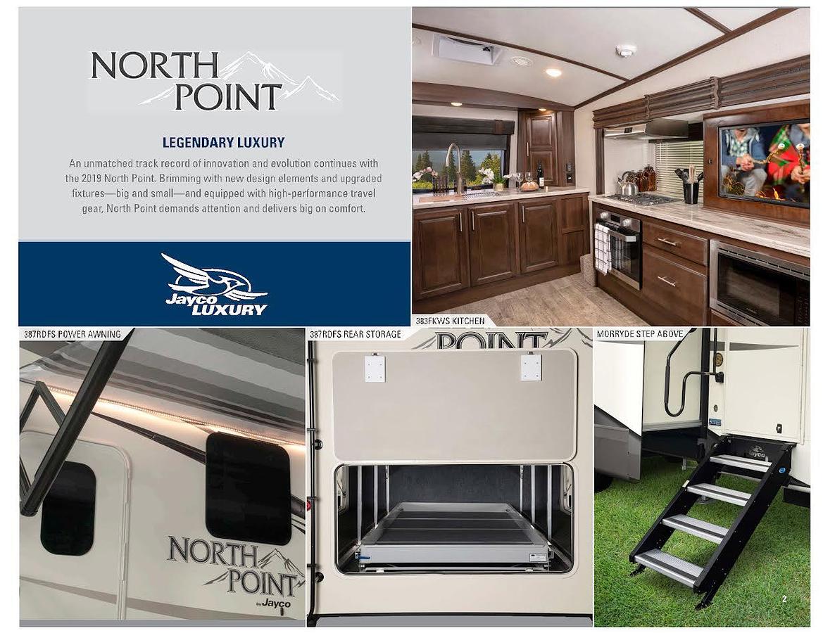 Used 2019 Jayco North Point 37BHFS