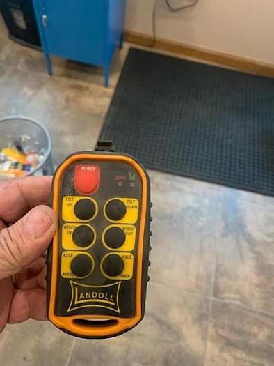 Used 2016 Landoll 440A Traveling Axle Trailer