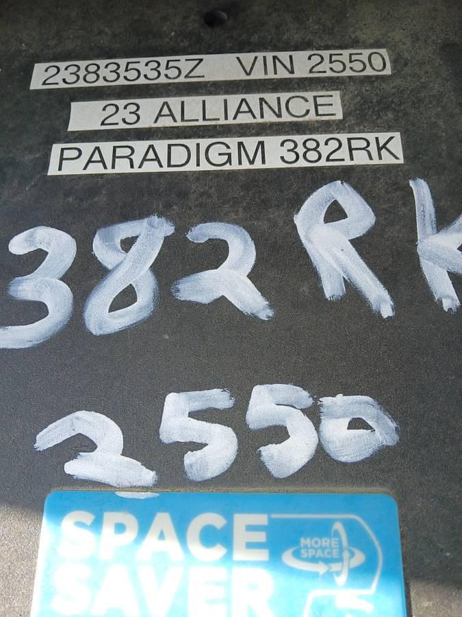 Used 2023 Alliance Paradigm 382RK Fifth Wheel