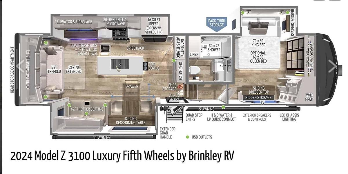 Used 2024 Brinkley Z3100