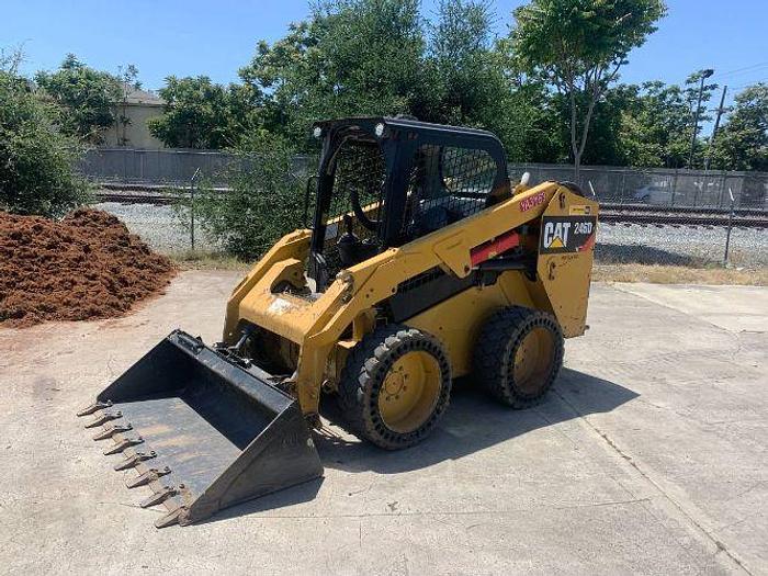 Used 2016 CATERPILLAR 246D Skid Steer Loader