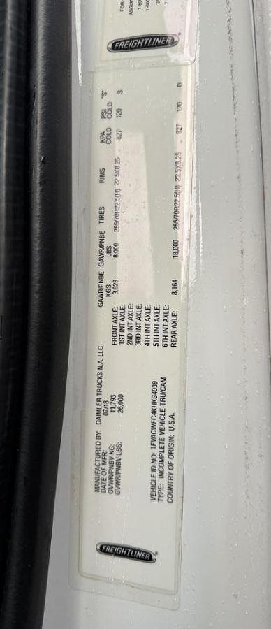 Used 2019 Freightliner Business Class M2 106