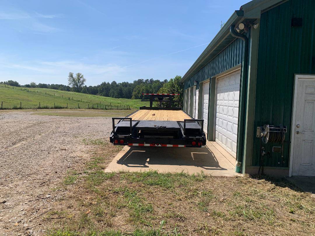 Used ATM 25' Gooseneck Tandem Dual-Axle Trailer