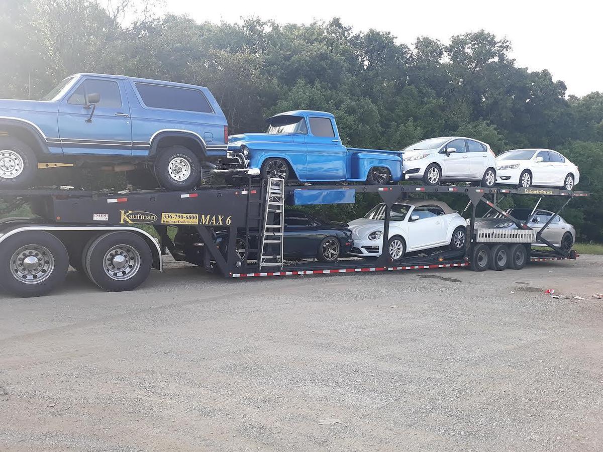 Used 2018 Kaufman Max 6 Car Hauler Trailer