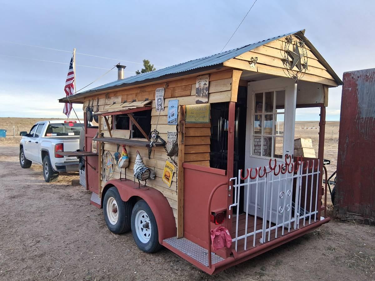 Used Smoker Grill Trailer