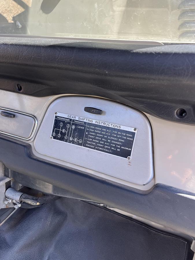 Used 1974 Toyota FJ 4WD