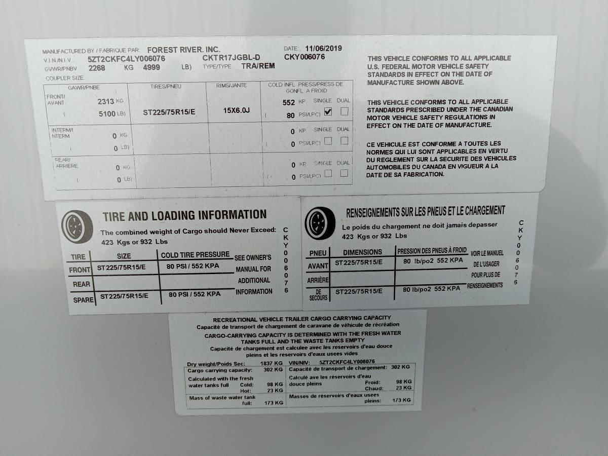 Used 2020 Wolf Pup Black Label