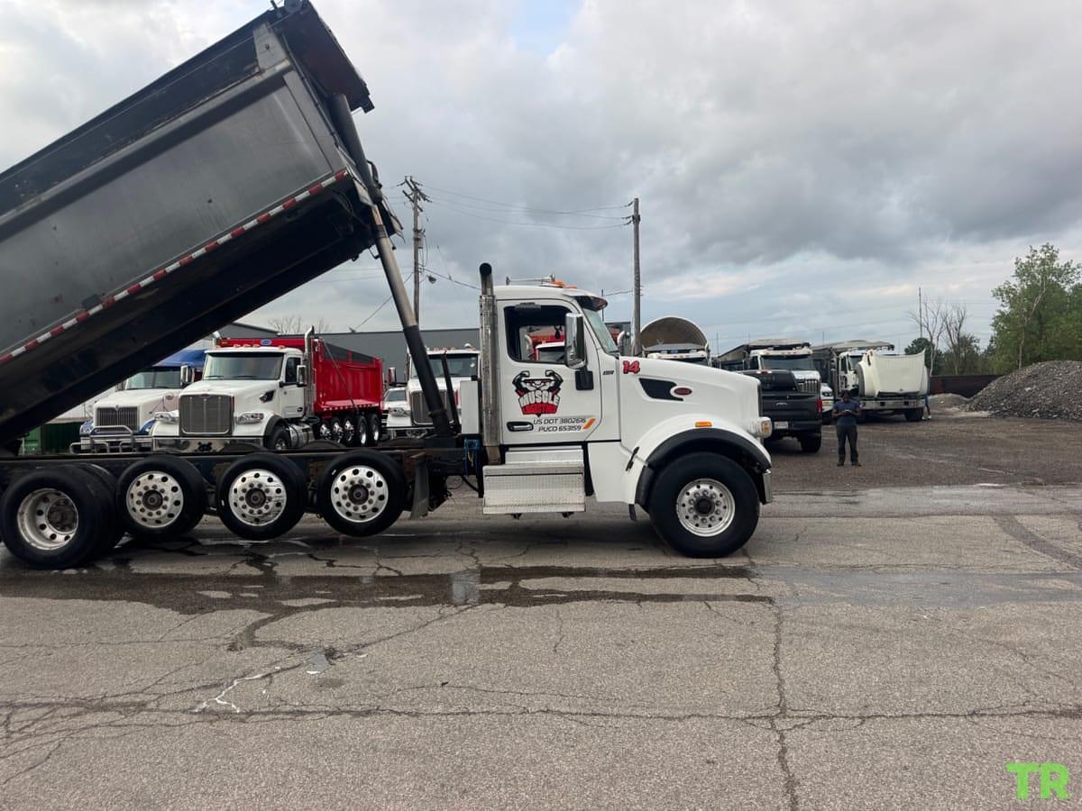 Used 2018 Peterbilt 567 Five-Axle Dump Truck
