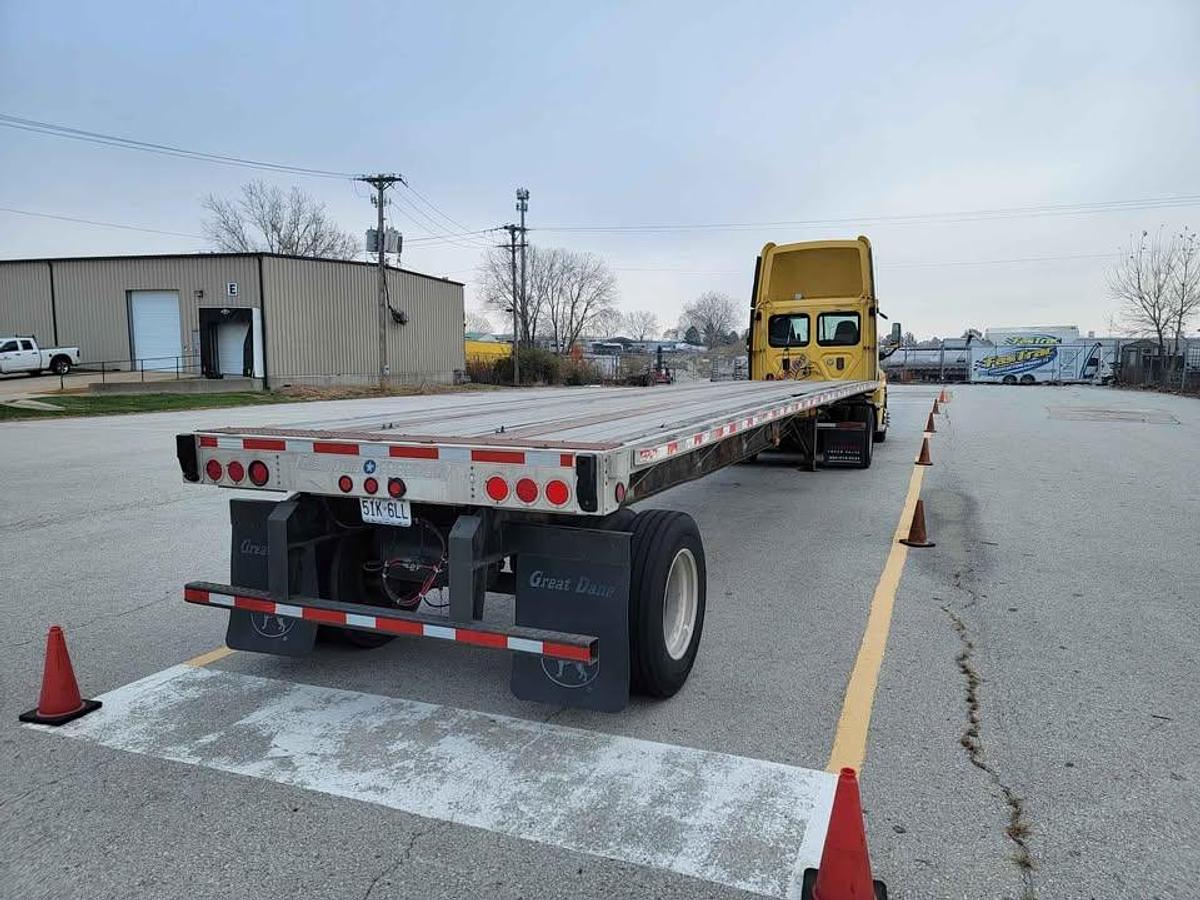 Used 2005 GREAT DANE 40FT Flatbed Trailer