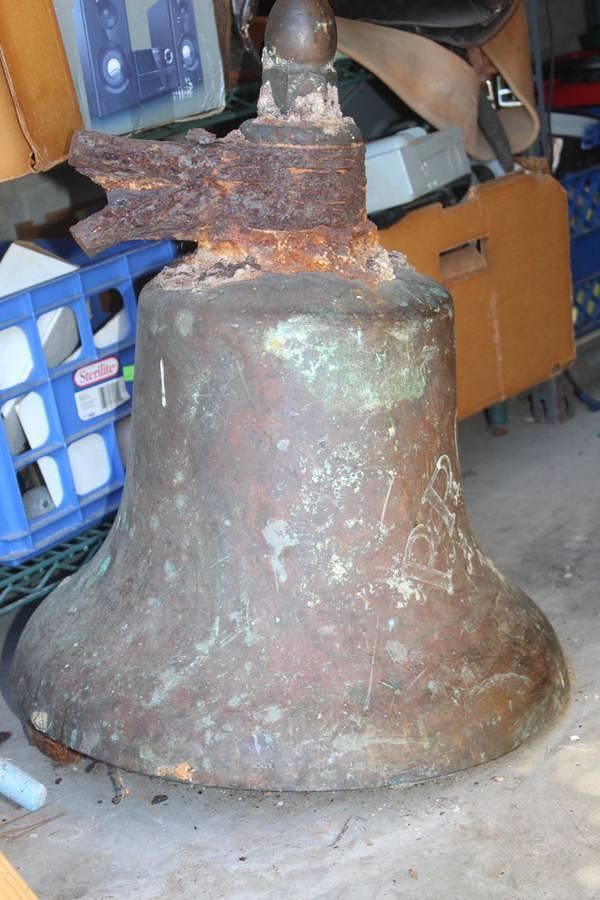 Used 1900 Proteus Shipwreck Solid Brass Bell