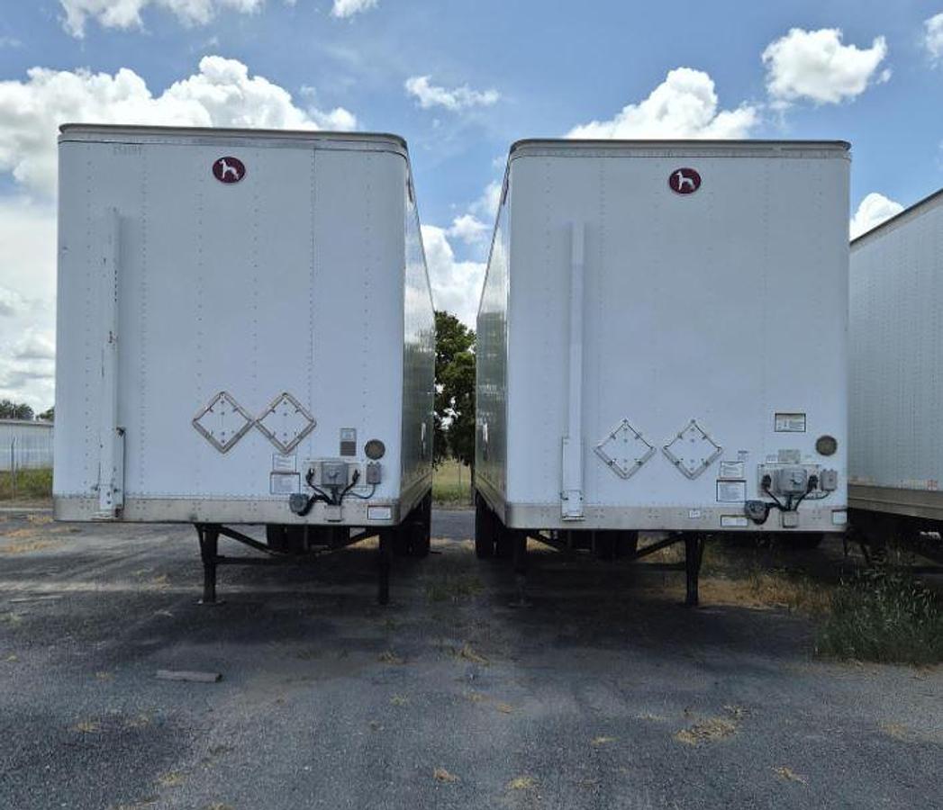 Used 2019 Great Dane 28 Ft Dry Van Pup Trailer with Liftgate