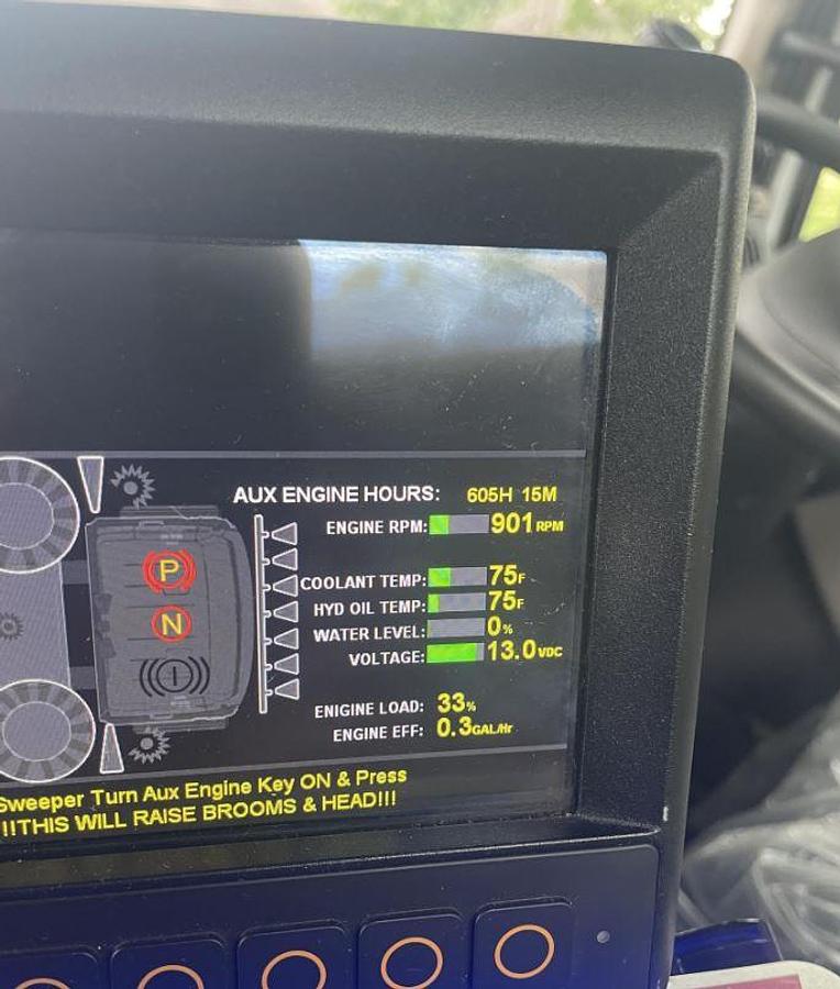 Used 2019 Peterbilt 220 sweeper truck