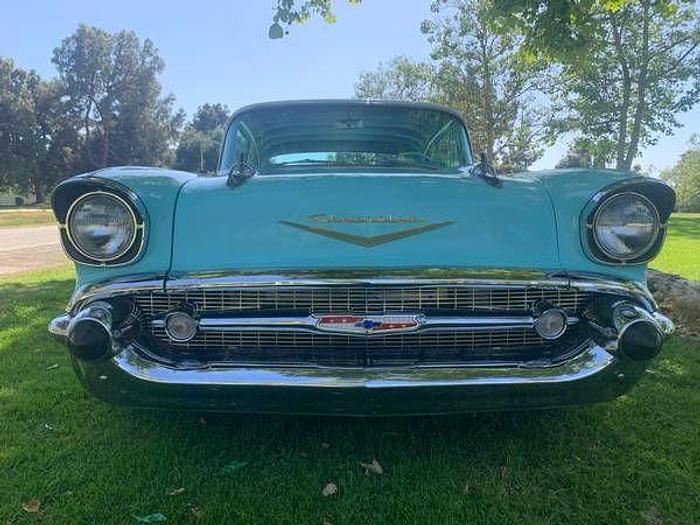 Used 1957 Chevrolet Bel Air 2 door hard top Resto mod