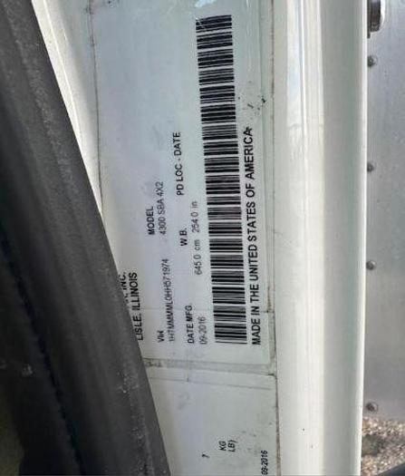 Used 2017 INTERNATIONAL DURASTAR 4300