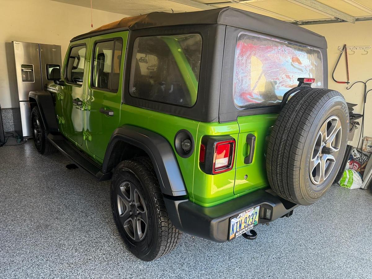 Used 2018 Jeep Wrangler Unlimited Sport 4x4