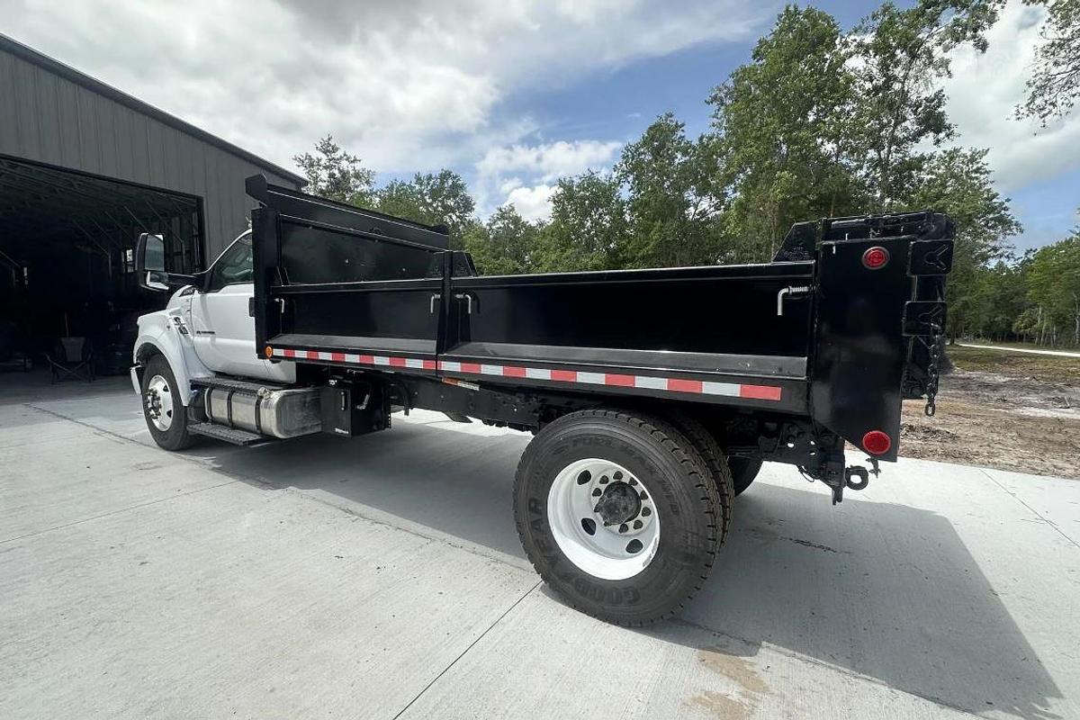 Used 2025 FORD F650 Super Duty Dump Truck