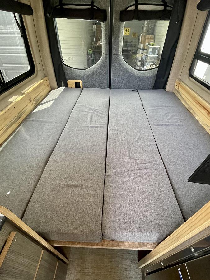 Used 2023 Mercedes-Benz Sprinter 144" Wheelbase High-Roof Complete Custom Built By Colorado Camper Van