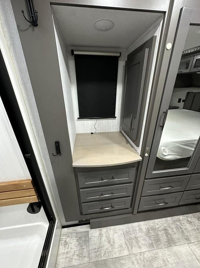 Used 2023 Grand Design Momentum M-395MS Fifth Wheel Toy Hauler