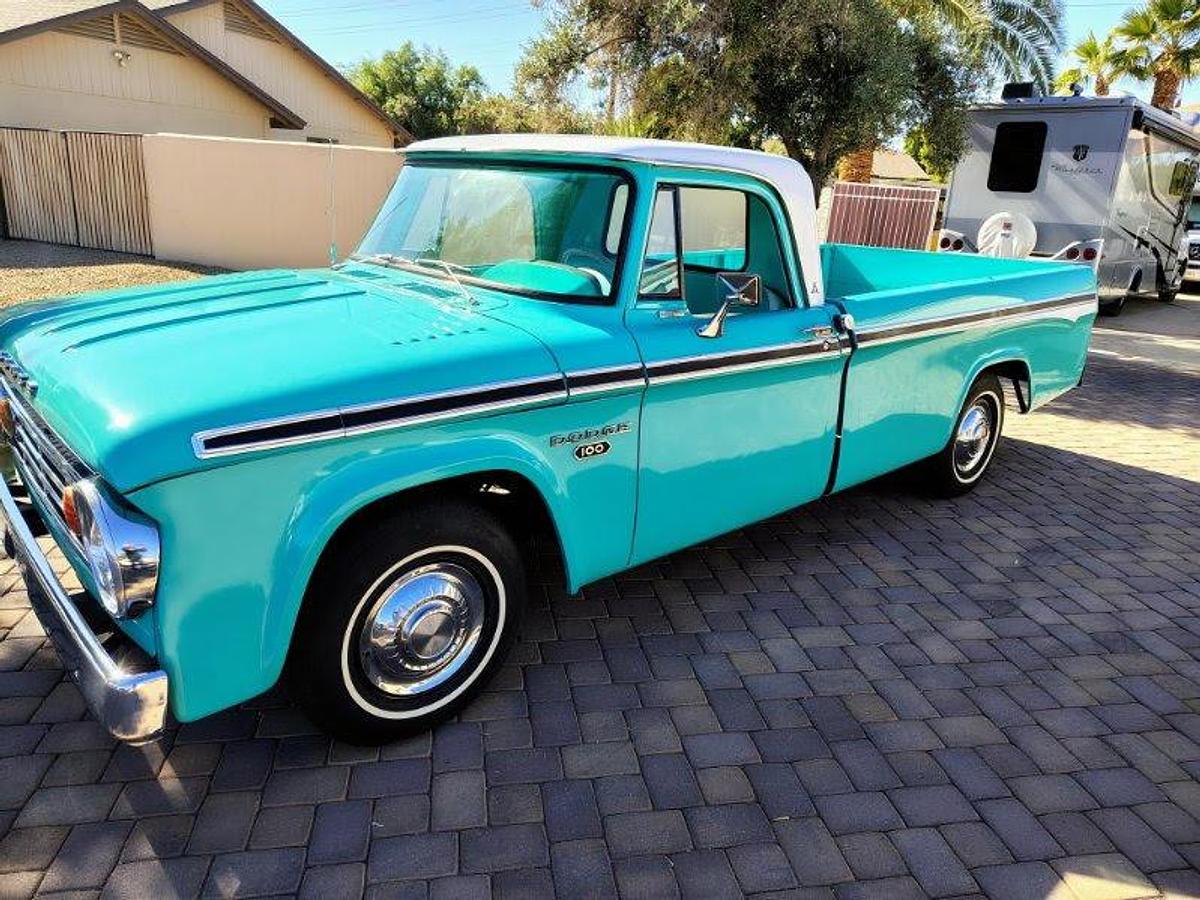 Used 1965 Dodge D-100 1/2Ton Custom Cab