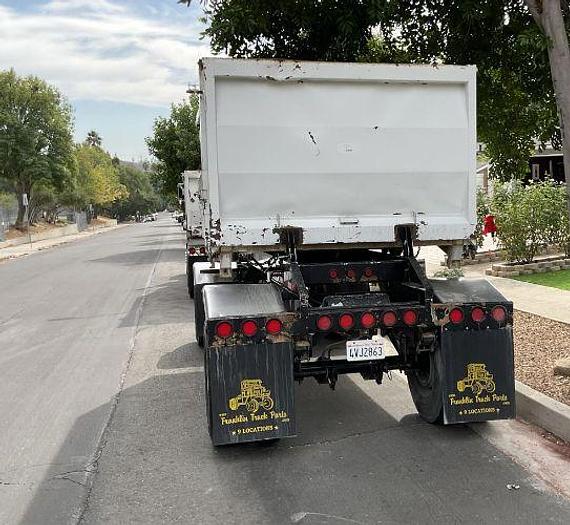 Used 2021 Peterbilt 389 Dump Truck with Pup Trailer