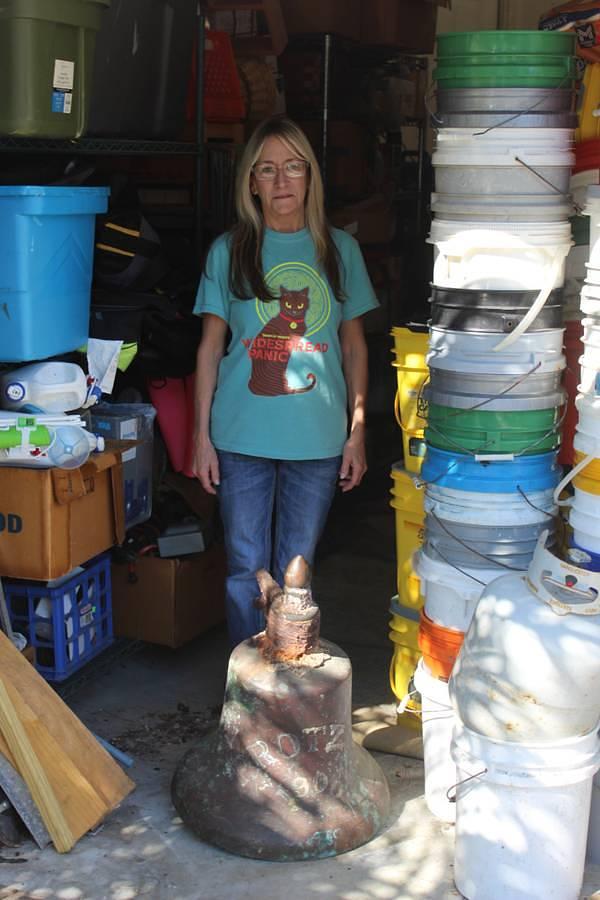 Used 1900 Proteus Shipwreck Solid Brass Bell