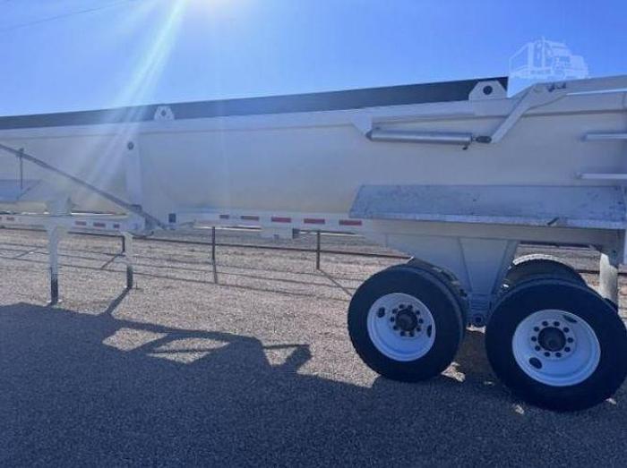 Used 2021 Construction Trailer Spec CTS HRD 32 Steel Quarter Frame End Dump