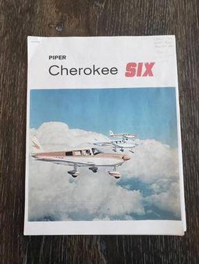 Used 1965 Piper Cherokee 6 PA-32-260 Project