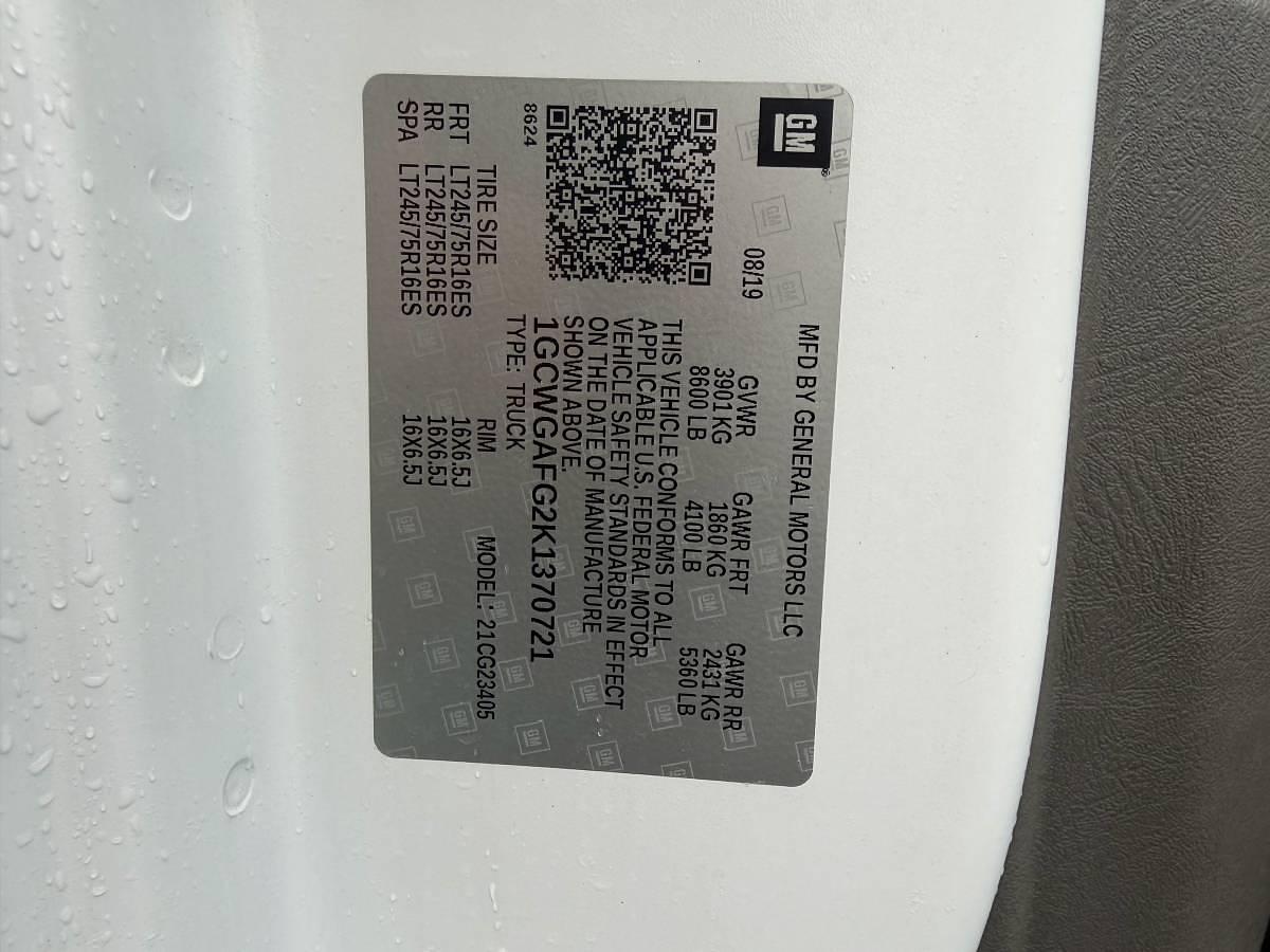 Used 2019 Chevrolet 2500HD Express Van - V8 6.0L