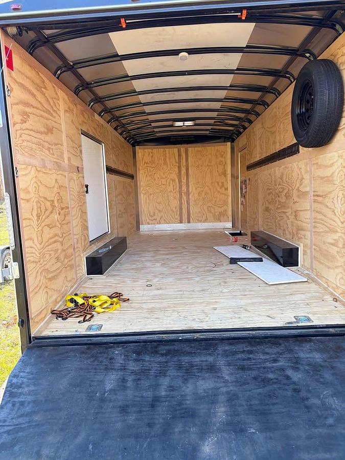 Used 2025 Interstate Roadrunner | Like-New Enclosed Cargo Trailer | Heavy-Duty Axles | Triple-Door Access