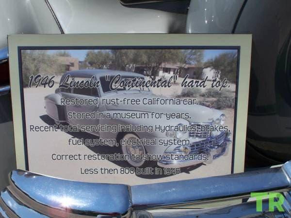Used 1946 Lincoln Continental