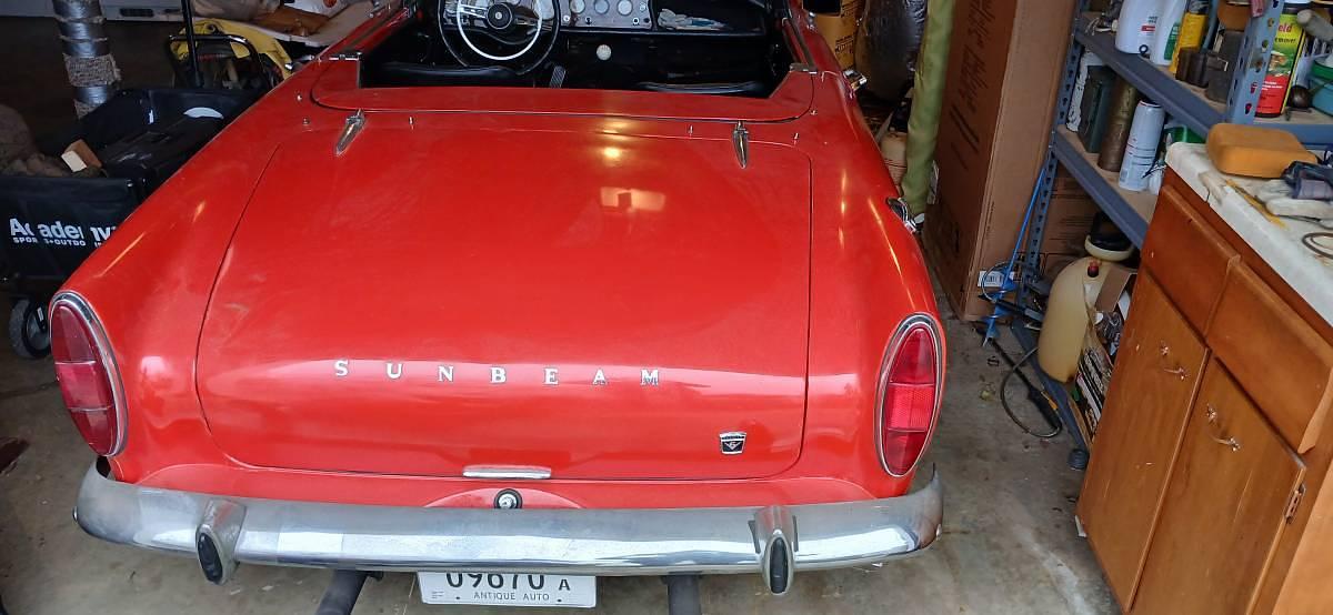 Used 1965 Sunbeam Alpine v6 conversion