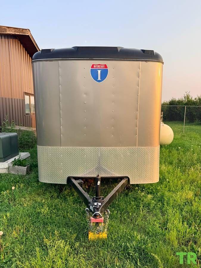 Used 2023 Interstate Victory 7x16 Enclosed Cargo Trailer | Tandem Axle | Like New | Fully Equipped