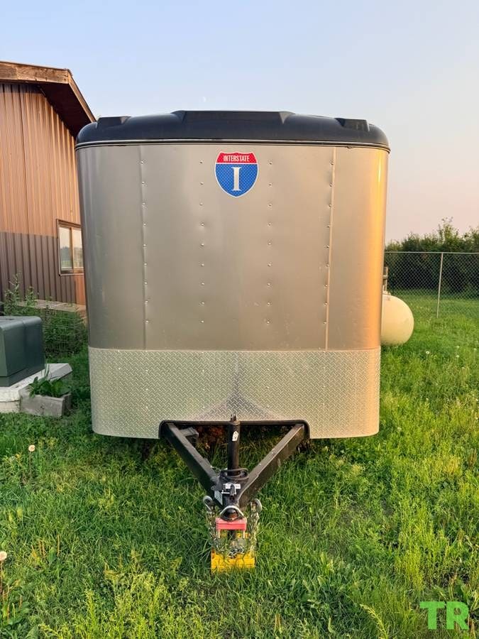 Used 2023 Interstate Victory 7x16 Enclosed Cargo Trailer | Tandem Axle | Like New | Fully Equipped