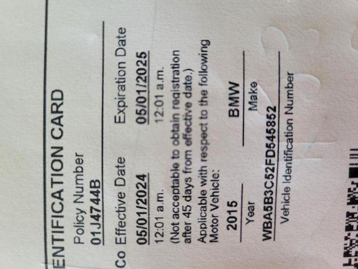 Used 2015 BMW 5 Series 535i xDrive