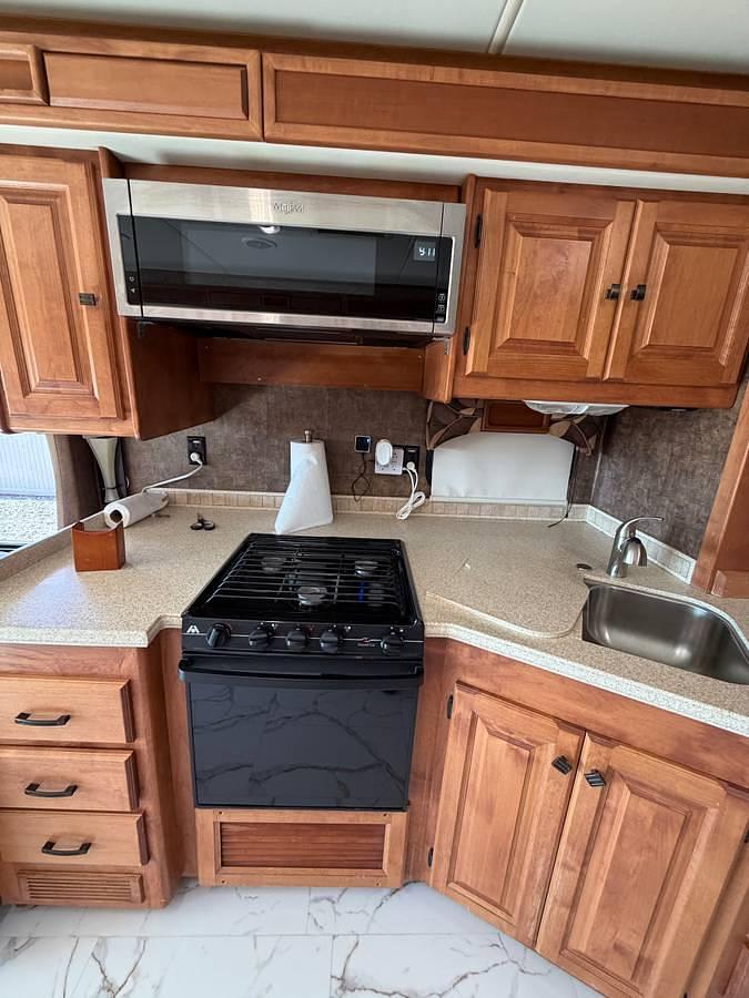 Used 2011 Tiffin Allegro Red Class C Motorhome w/ 2020 Jeep Wrangler Rubicon