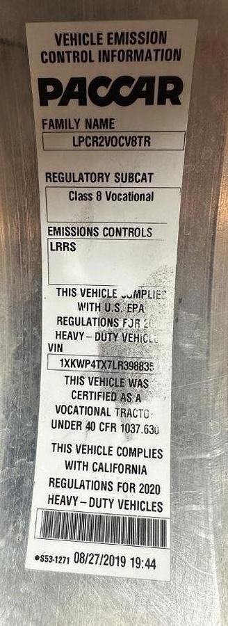 Used 2020 KENWORTH W900 & 2024 TRAIL KING TK110HDG