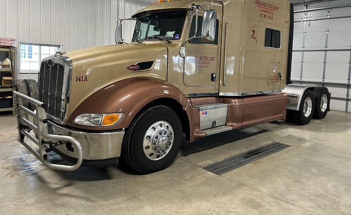 Used 2014 Peterbilt 386 and 2014 MAC Trailer